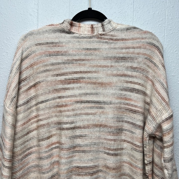 PureJill Marled Chunky Knit Cardigan Womens Large Casual Workwear Cozy Warm Soft - Picture 7 of 11